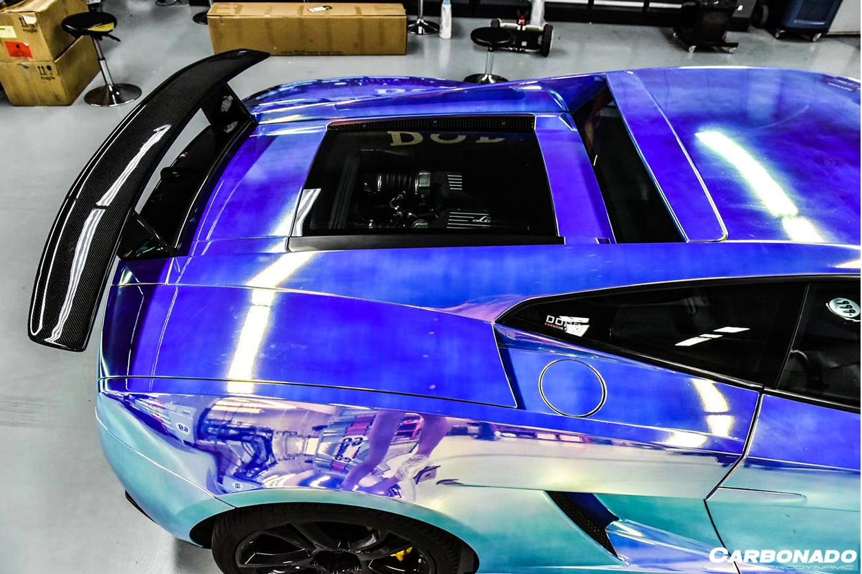 2004 - 2014 Lamborghini Gallardo DC Style Carbon Fiber Trunk Spoiler Wing