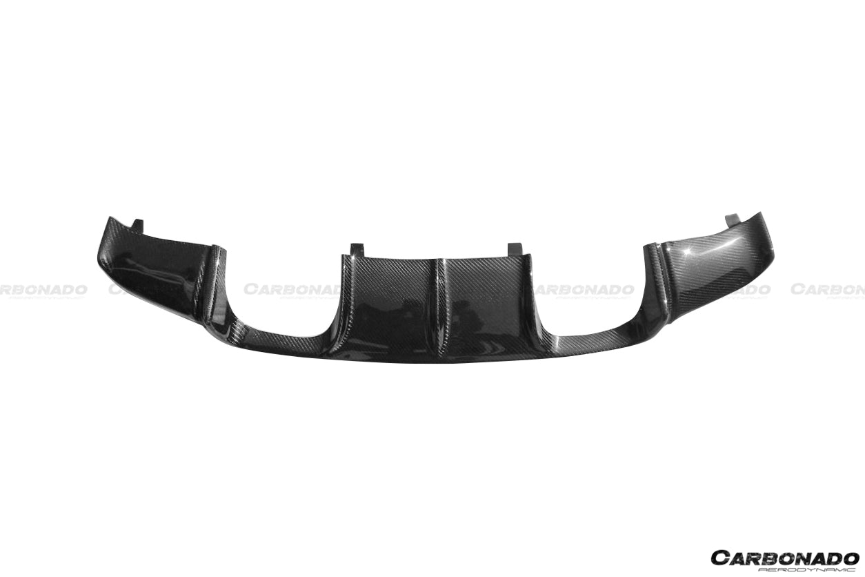 2008-2012 BMW M3 E92 E93 VA Style Carbon Fiber Rear Diffuser with Lip