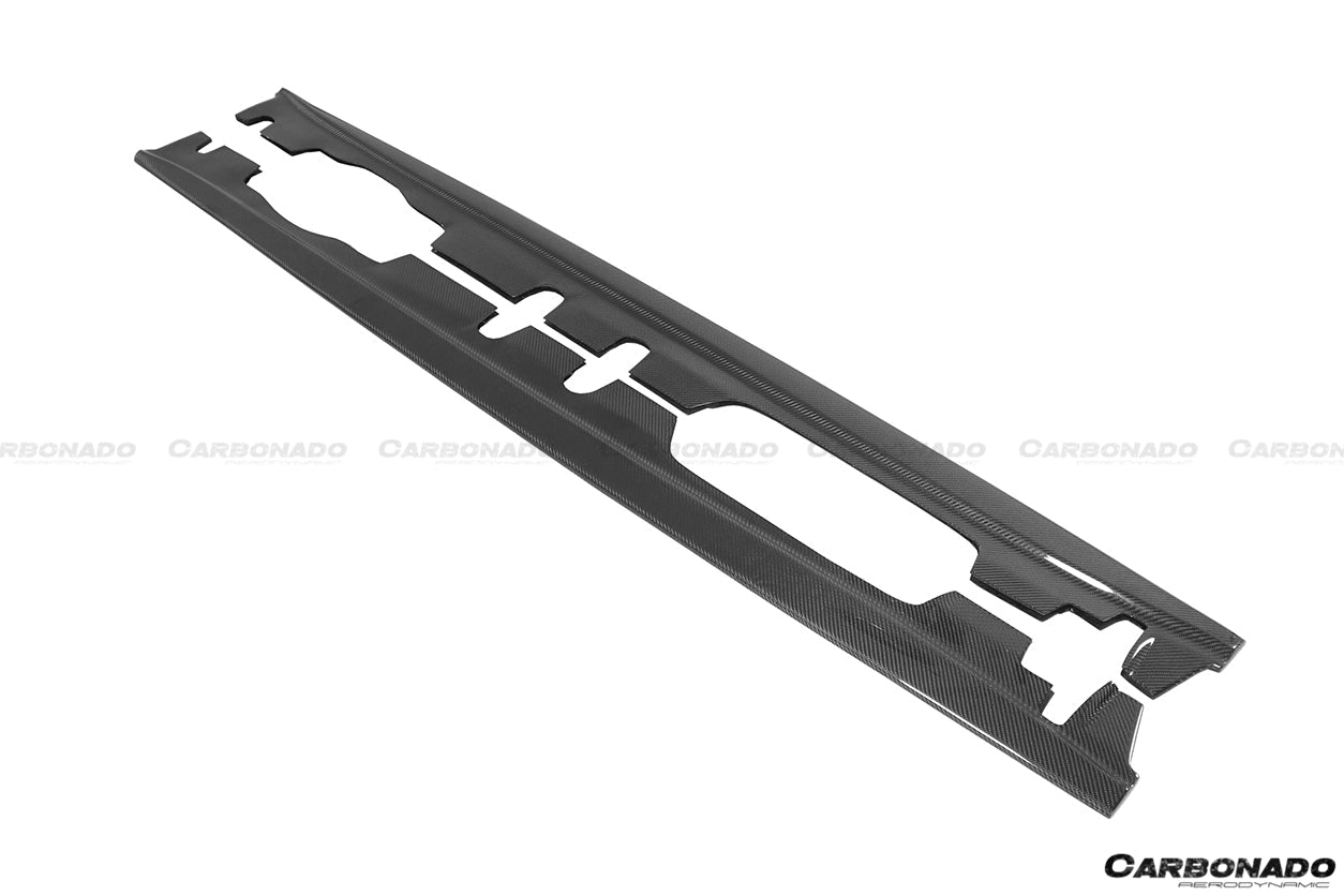 2008-2012 BMW M3 E92/E93 ET Style Carbon Fiber Side Skirts Under Board