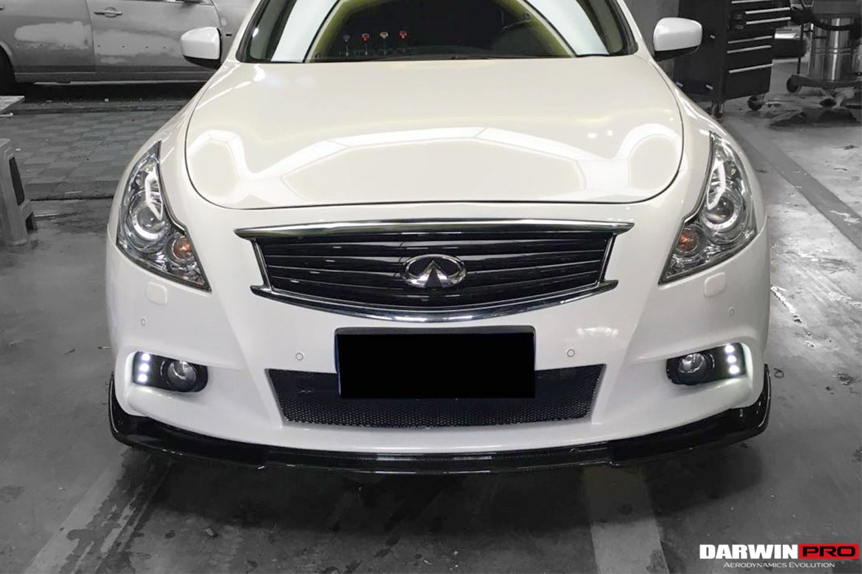 2010 - 2013 Infiniti G25/G37 Sedan EU Style Carbon Fiber Front Lip