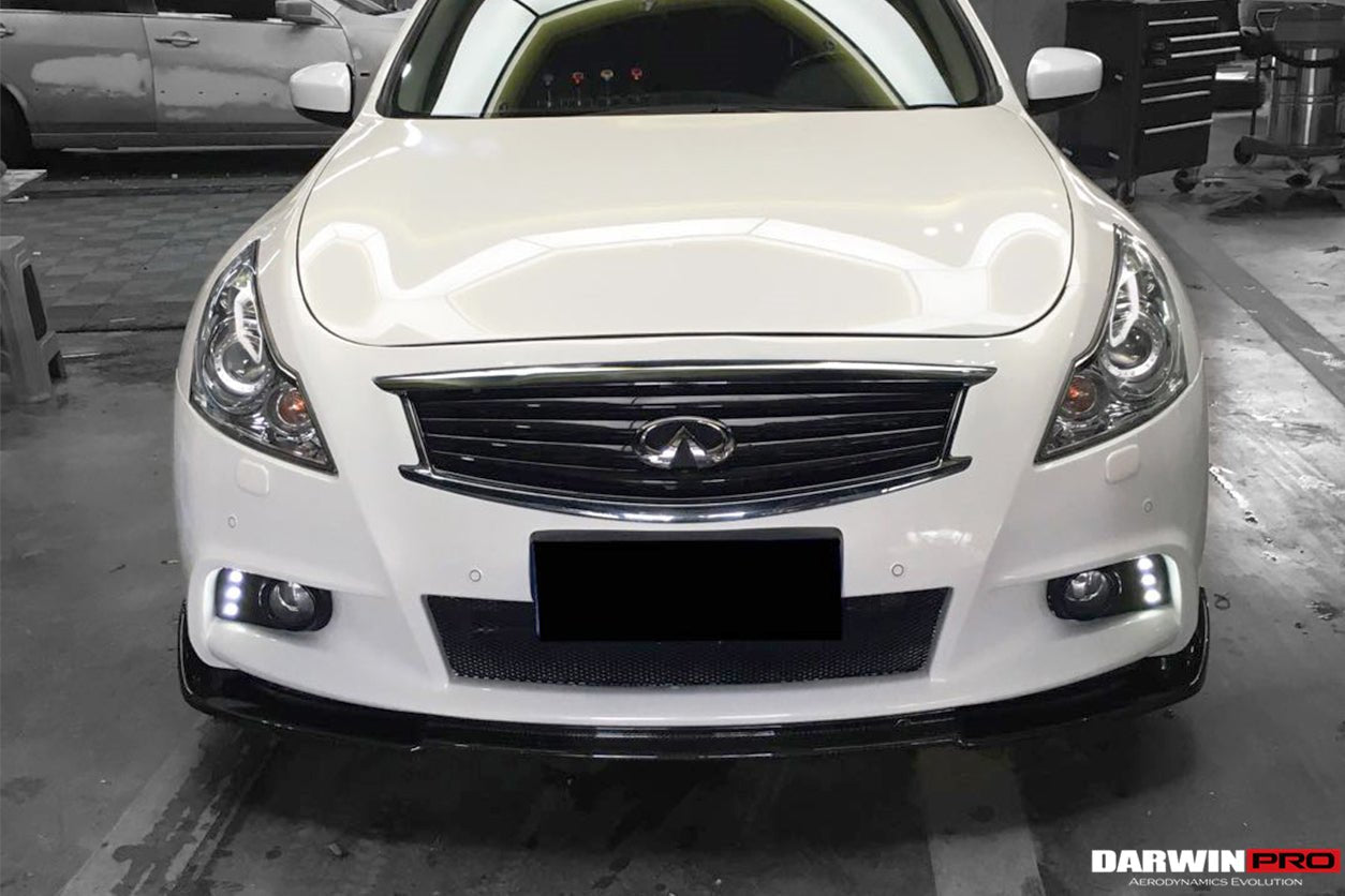 2010 - 2013 Infiniti G25/G37 Sedan EU Style Carbon Fiber Front Lip