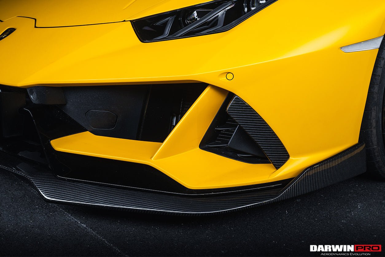 2019 - 2023 Lamborghini Huracan EVO 4WD OD Style Dry Carbon Front Lip