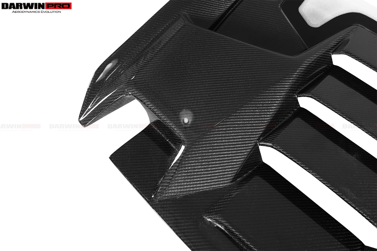 2015 - 2023 Lamborghini Huracan LP610 & LP580 & EVO Coupe Performante Style Carbon Fiber Spoiler Wing and Engine Hood