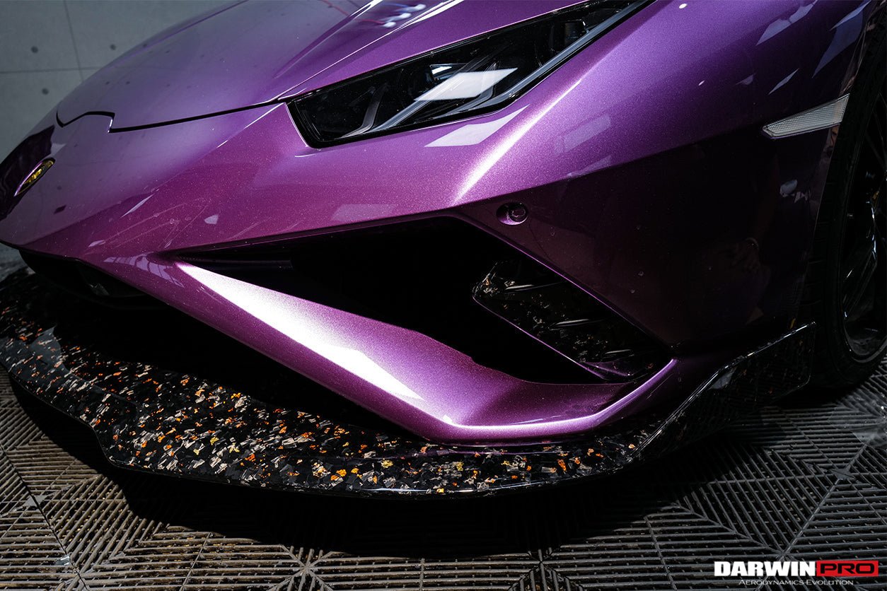 2019 - 2023 Lamborghini Huracan EVO RWD OD Style Carbon Fiber Front Lip