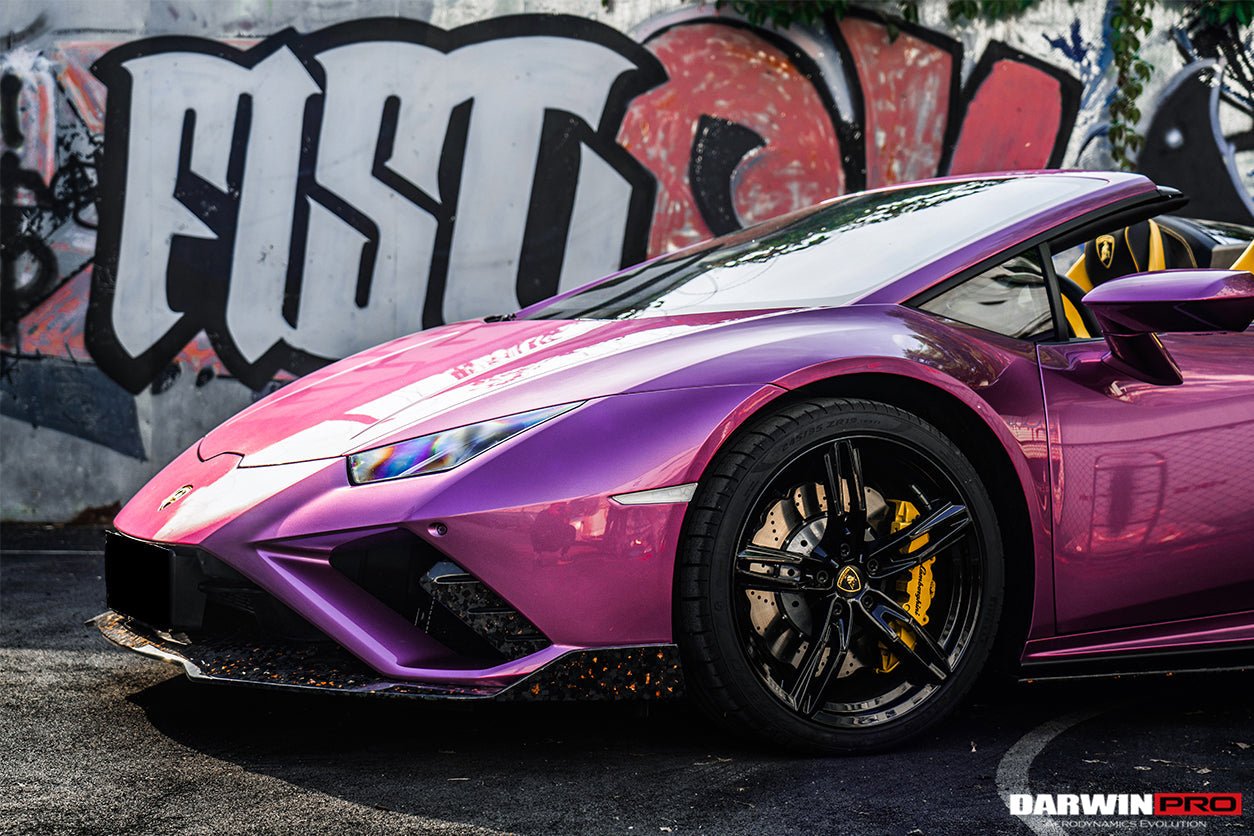 2019 - 2023 Lamborghini Huracan EVO RWD OD Style Carbon Fiber Front Lip