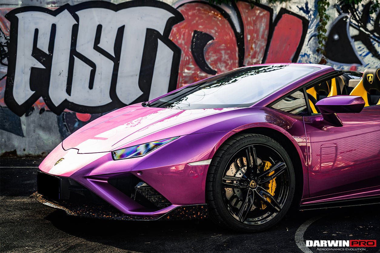 2019 - 2023 Lamborghini Huracan EVO RWD OD Style Carbon Fiber Front Lip