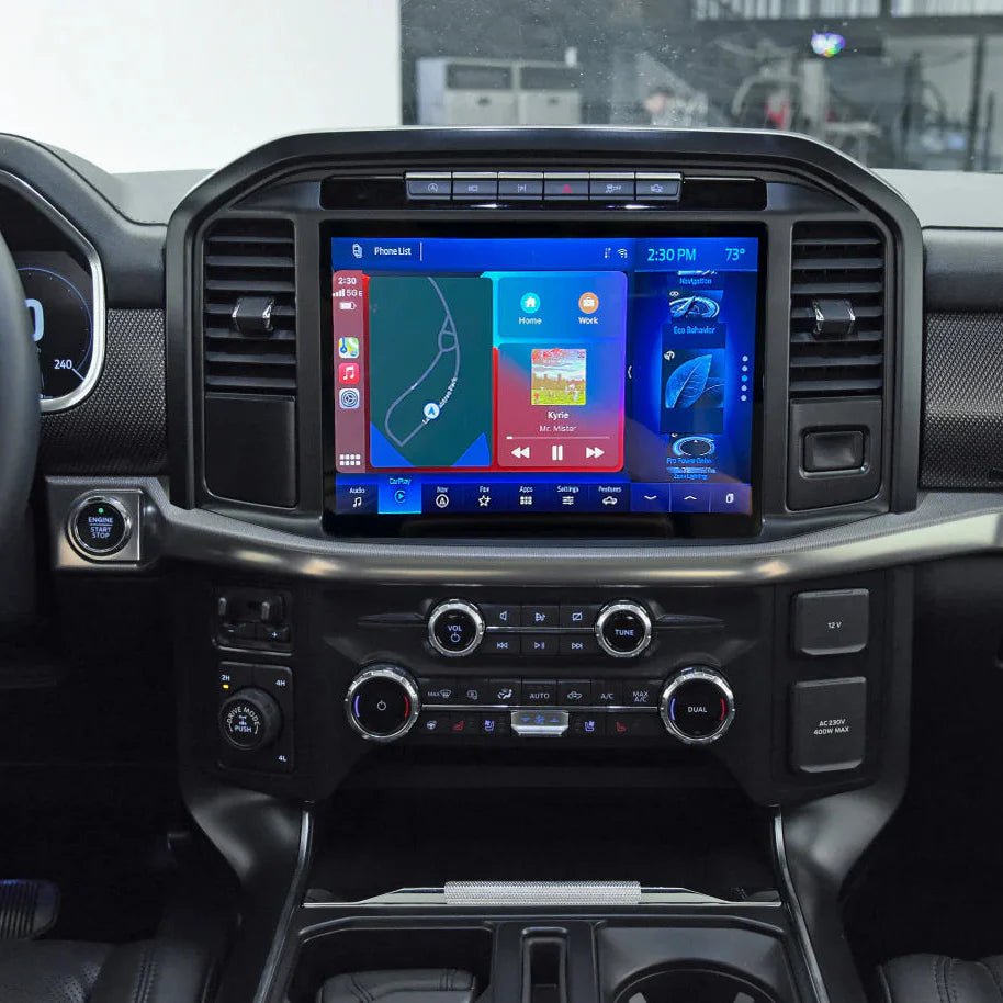 Ford F-150 13.3 Inch Vertical Touchscreen CarPlay Infotainment System 2021-Up
