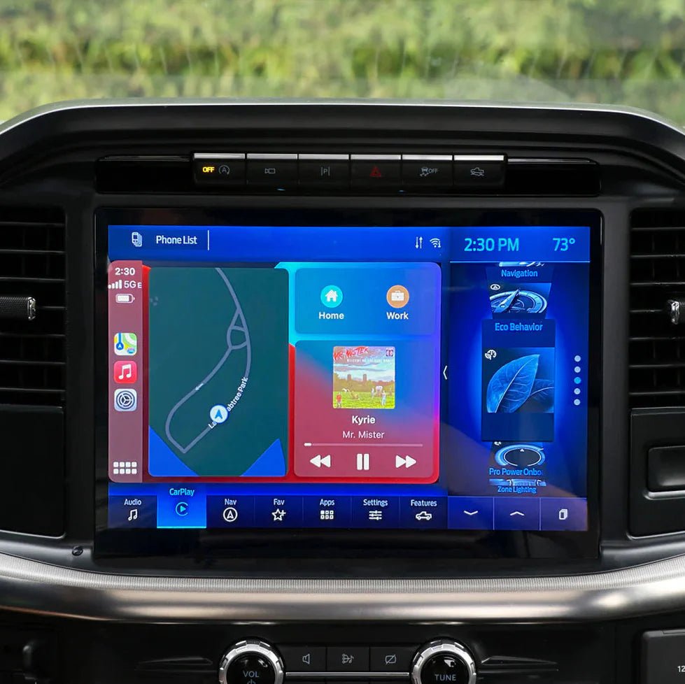Ford F-150 13.3 Inch Vertical Touchscreen CarPlay Infotainment System 2021-Up