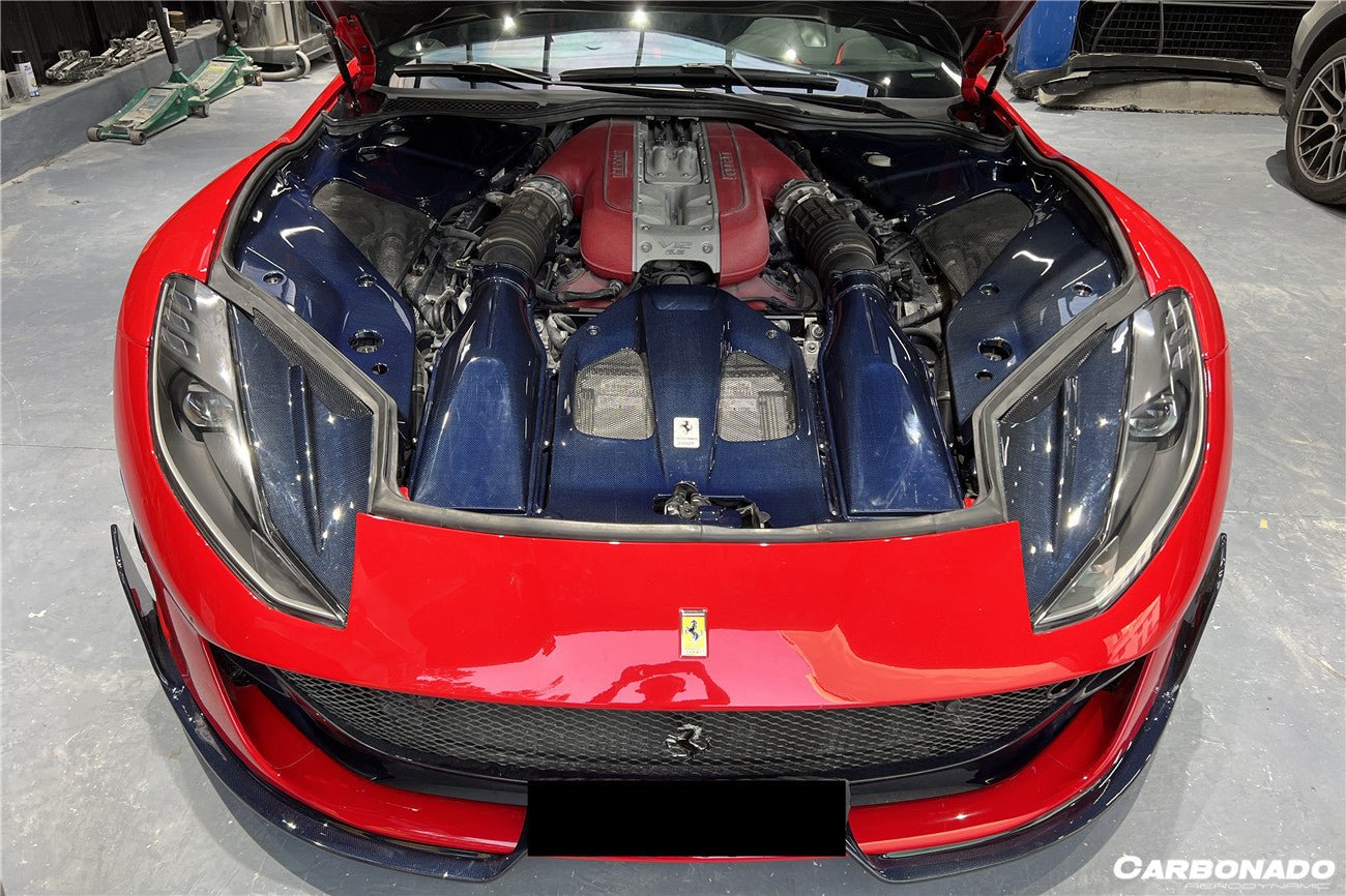 2018 - 2025 Ferrari 812 Superfast & GTS OE Style Engine Bay Panels