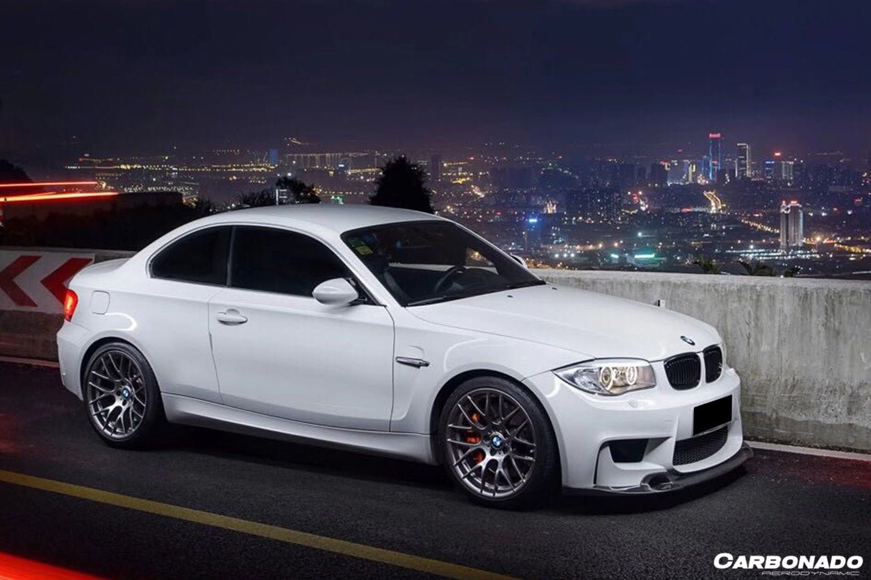 2011-2012 BMW 1M (E82) RZS Style Carbon Fiber Front Lip