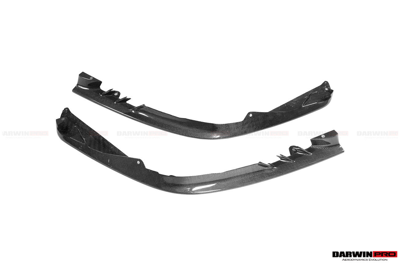 2020 - 2025 Ferrari SF90 Stradale OE Style Autoclave Carbon Fiber Front Bumper Side Splitter