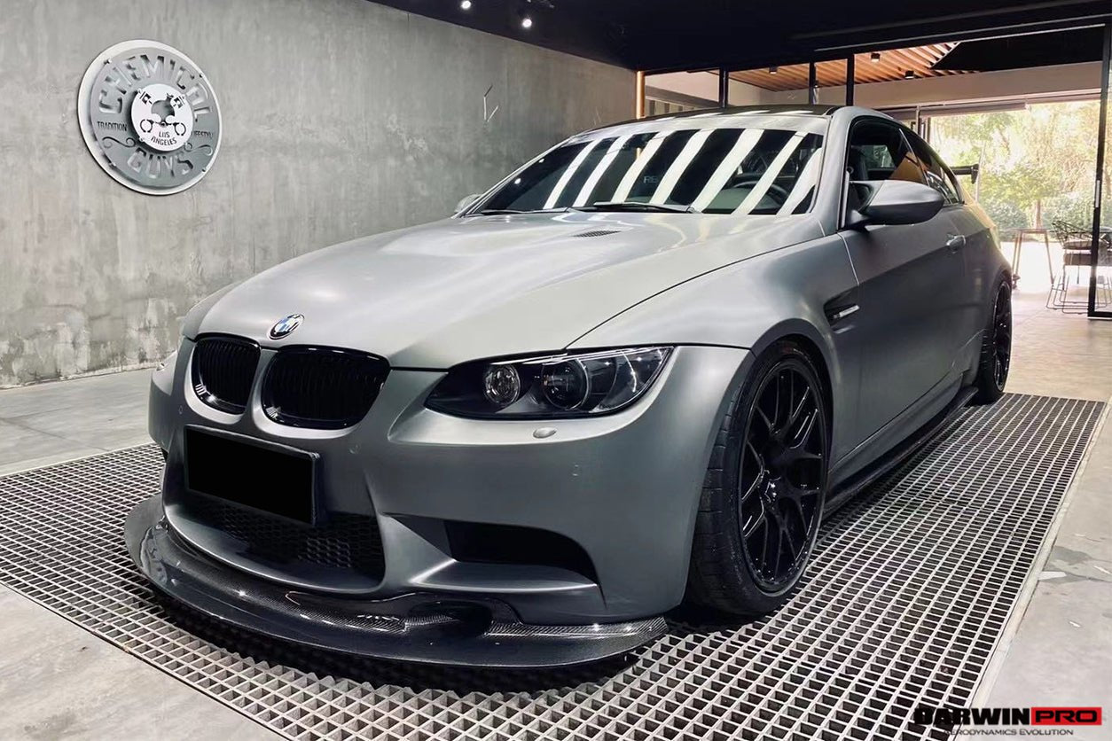 2008-2012 BMW M3 E90/E92/E93 GT4 Style Carbon Fiber Front Lip