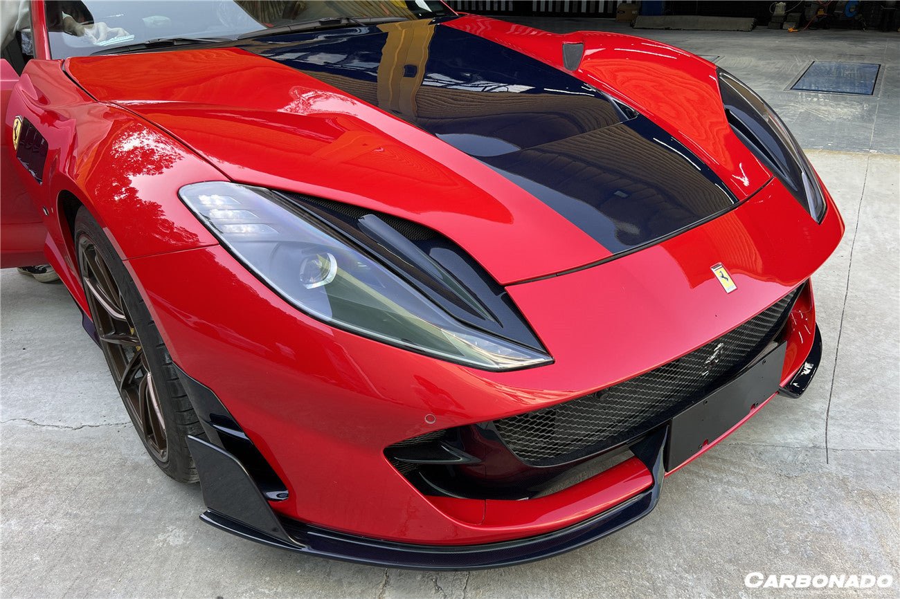 2018 - 2025 Ferrari 812 Superfast & GTS MSY Style Front Lip