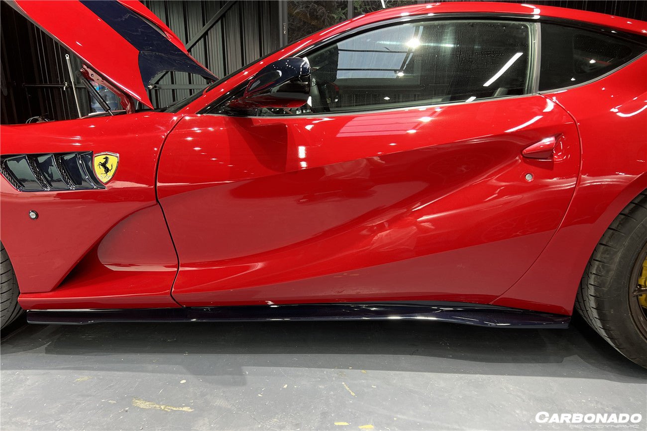 2018 - 2025 Ferrari 812 Superfast & GTS MSY Style Side Skirts
