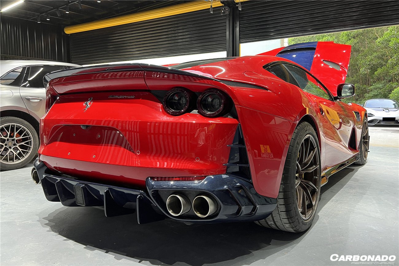 2019 - 2025 Ferrari 812 Superfast GTS MSY Style Trunk Spoiler Wing