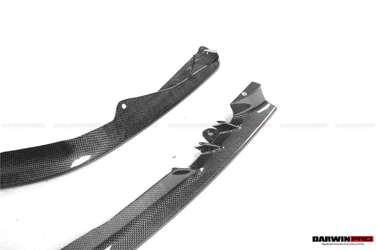 2020 - 2025 Ferrari SF90 Stradale OE Style Autoclave Carbon Fiber Front Bumper Side Splitter
