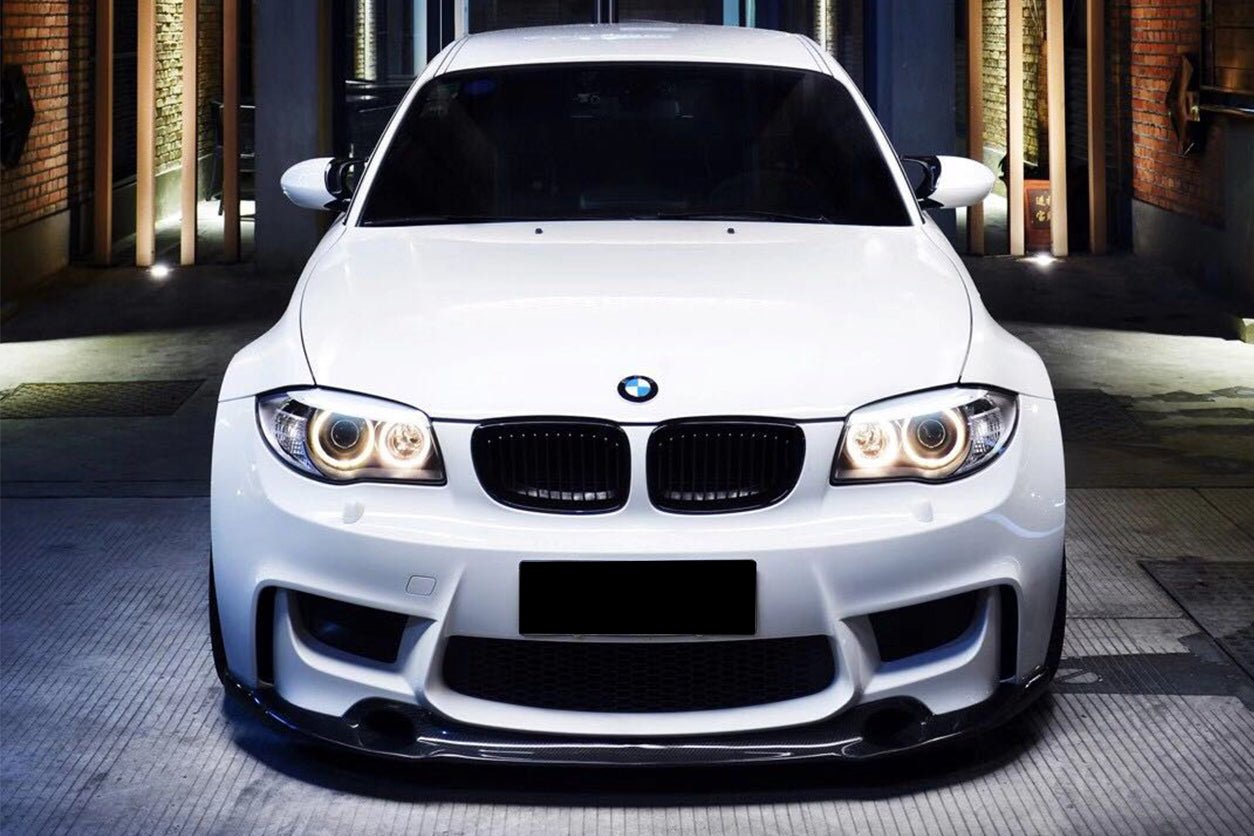 2011-2012 BMW 1M (E82) RZS Style Carbon Fiber Front Lip