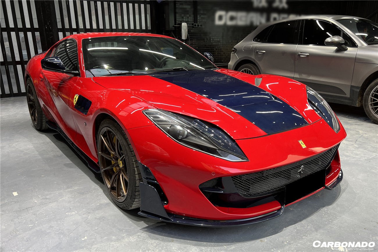 2018 - 2025 Ferrari 812 Superfast & GTS MSY Style Front Lip