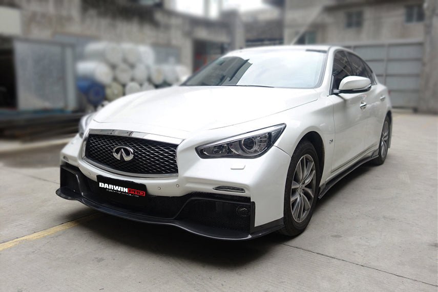 2014 - 2022 Infiniti Q50 Sedan EAU ROUGE Style Front Bumper