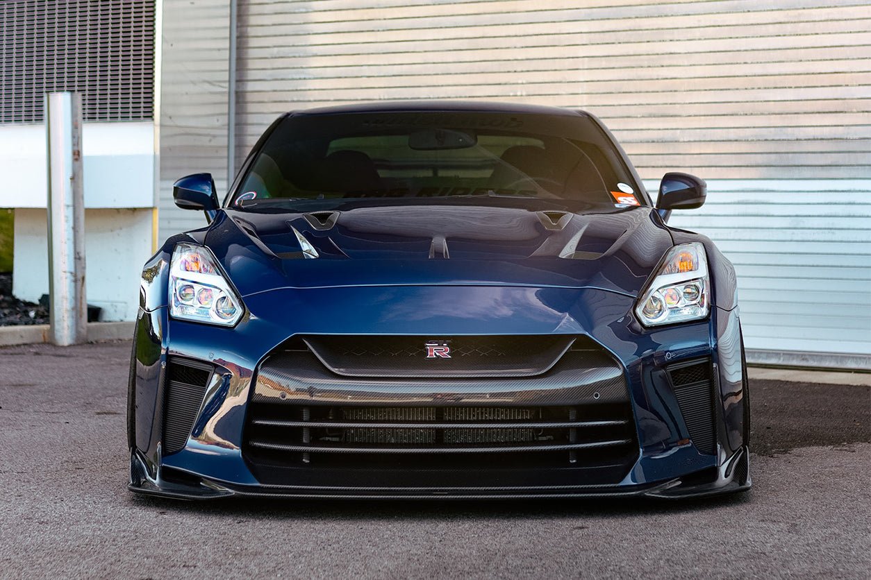 2008 - 2022 Nissan GTR R35 CBA/DBA/EBA TS Style Front Bumper