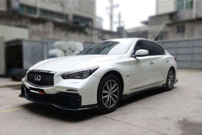 2014 - 2022 Infiniti Q50 Sedan EAU ROUGE Style Front Bumper