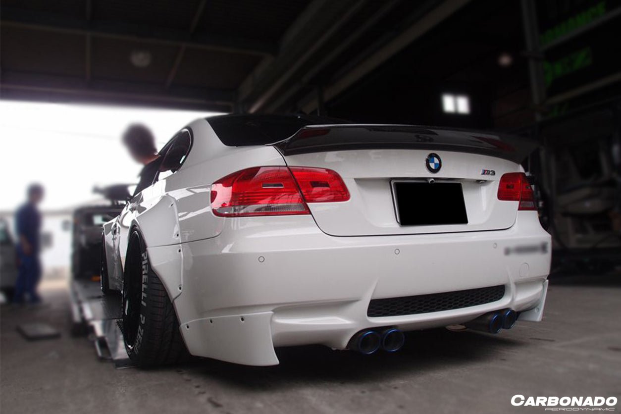 2008-2012 BMW M3 E92/E93 LP Style Rear Cap Splitters