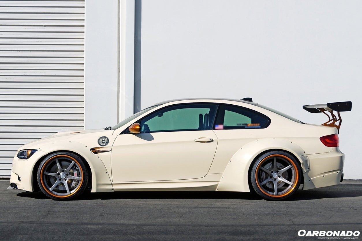 2008-2012 BMW M3 E92/E93 LP Style Rear Cap Splitters