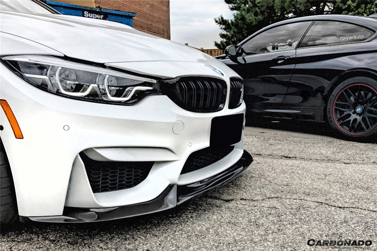 2014-2020 BMW M3 F80 & M4 F82 VA Style Carbon Fiber Front Lip