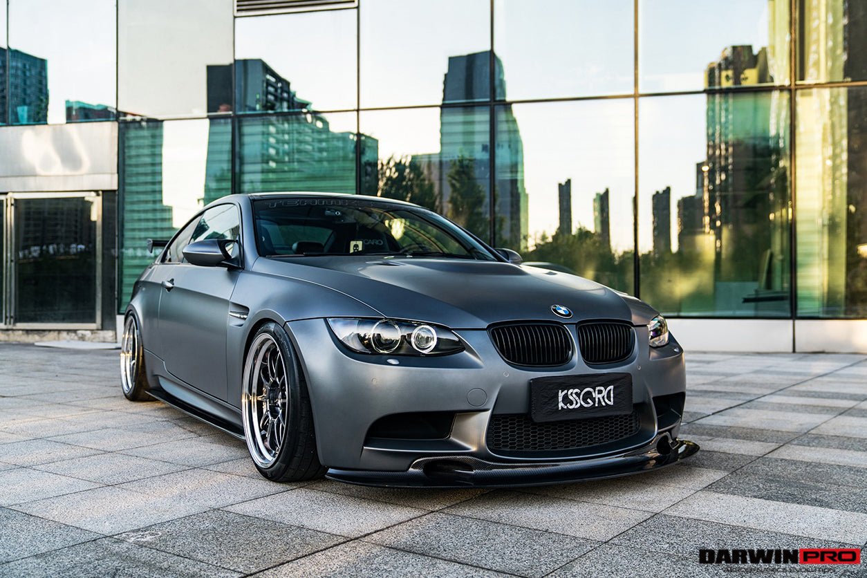 2008-2012 BMW M3 E90/E92/E93 GT4 Style Carbon Fiber Front Lip