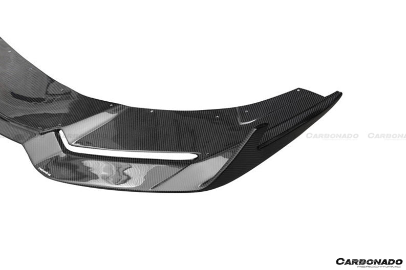 2015 - 2020 Lamborghini Huracan LP610 RZS Style Carbon Fiber Front Lip