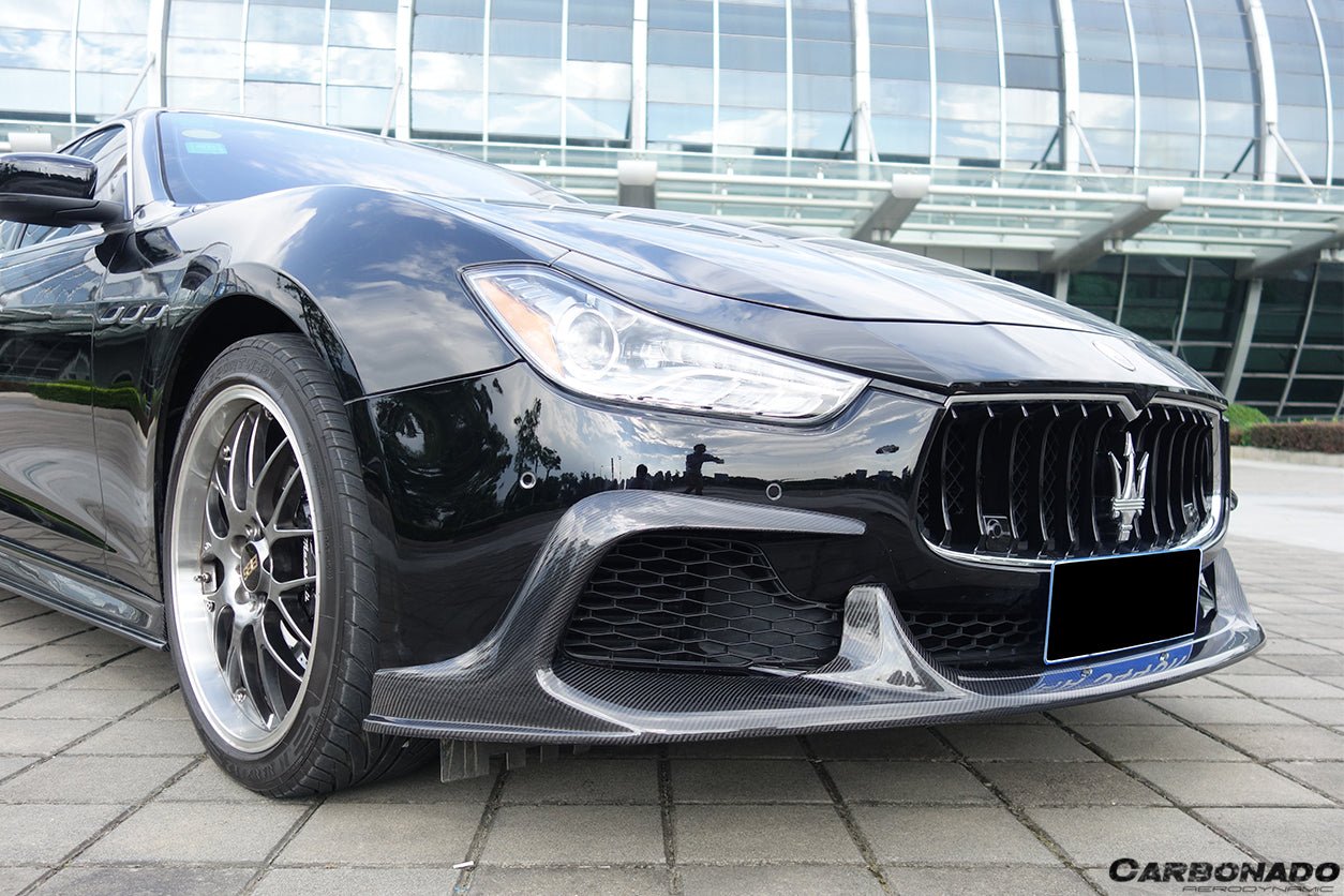 2014 - 2017 Maserati Ghibli EPC Style Front Lip