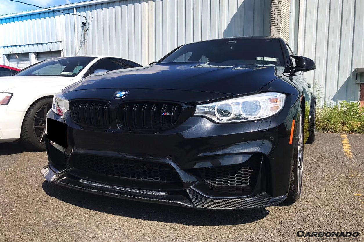 2014-2020 BMW M3 F80 & M4 F82 VA Style Carbon Fiber Front Lip