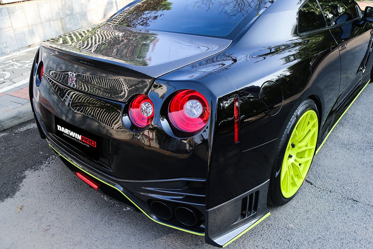 2008-2022 Nissan GTR (R35) NSM Style Carbon Fiber Rear Bumper