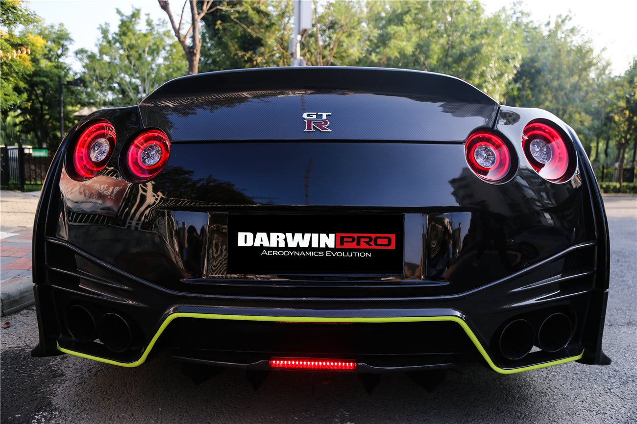 2008-2022 Nissan GTR (R35) NSM Style Carbon Fiber Rear Bumper