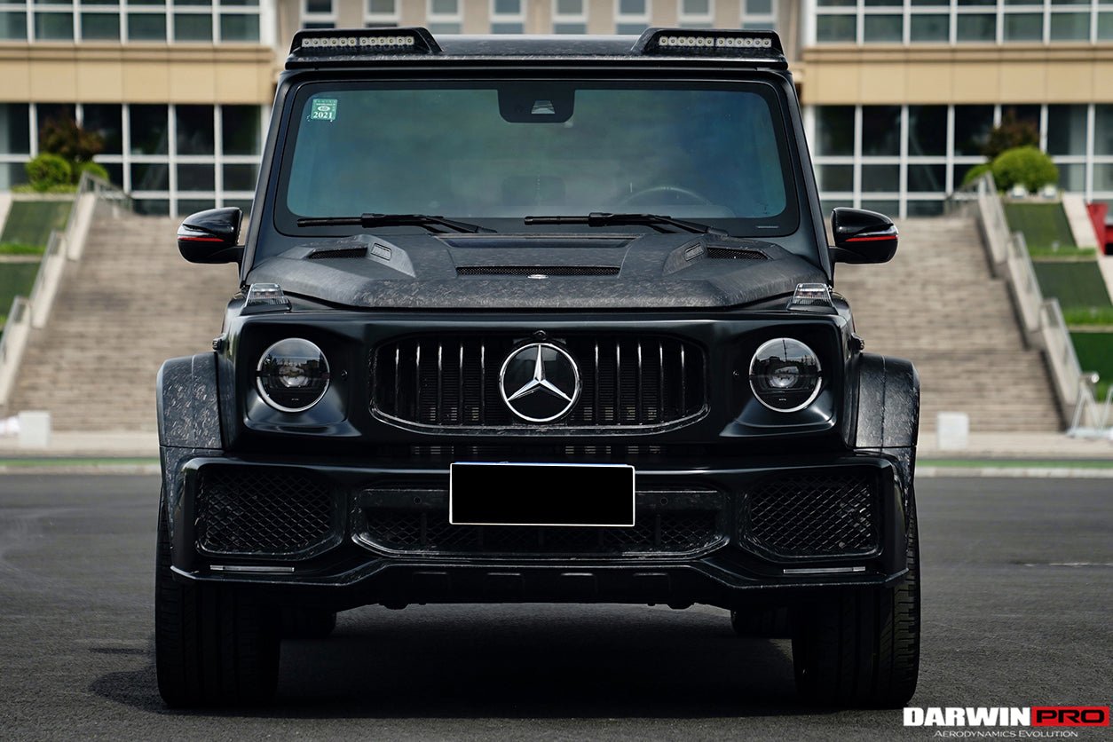2019 - 2023 Mercedes Benz W464 G-Class G Wagon G500 & G550 & G63AMG IMP Performance Partial Carbon Fiber Hood