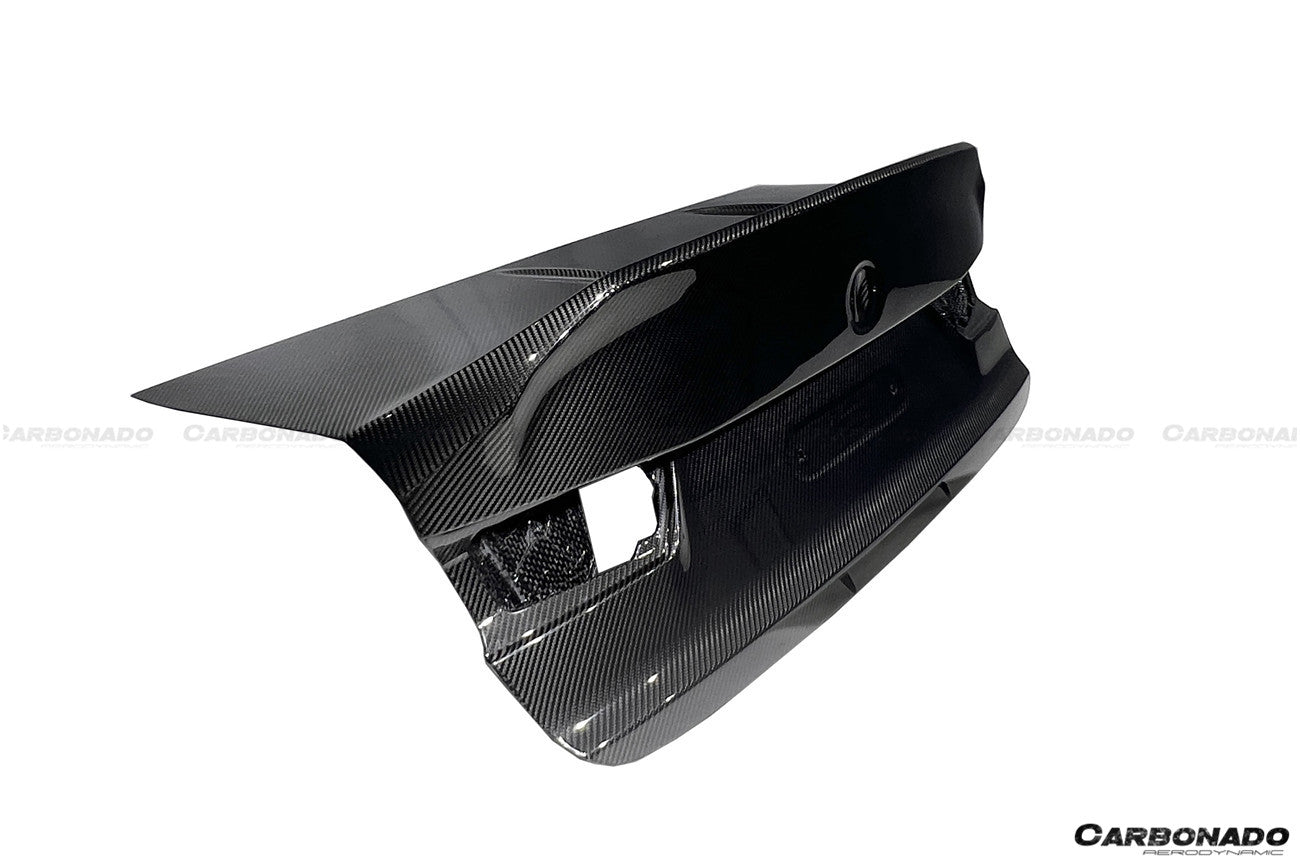 2021-UP BMW M4 G82 Coupe Only CS Style Dry Double Carbon Fiber Trunk