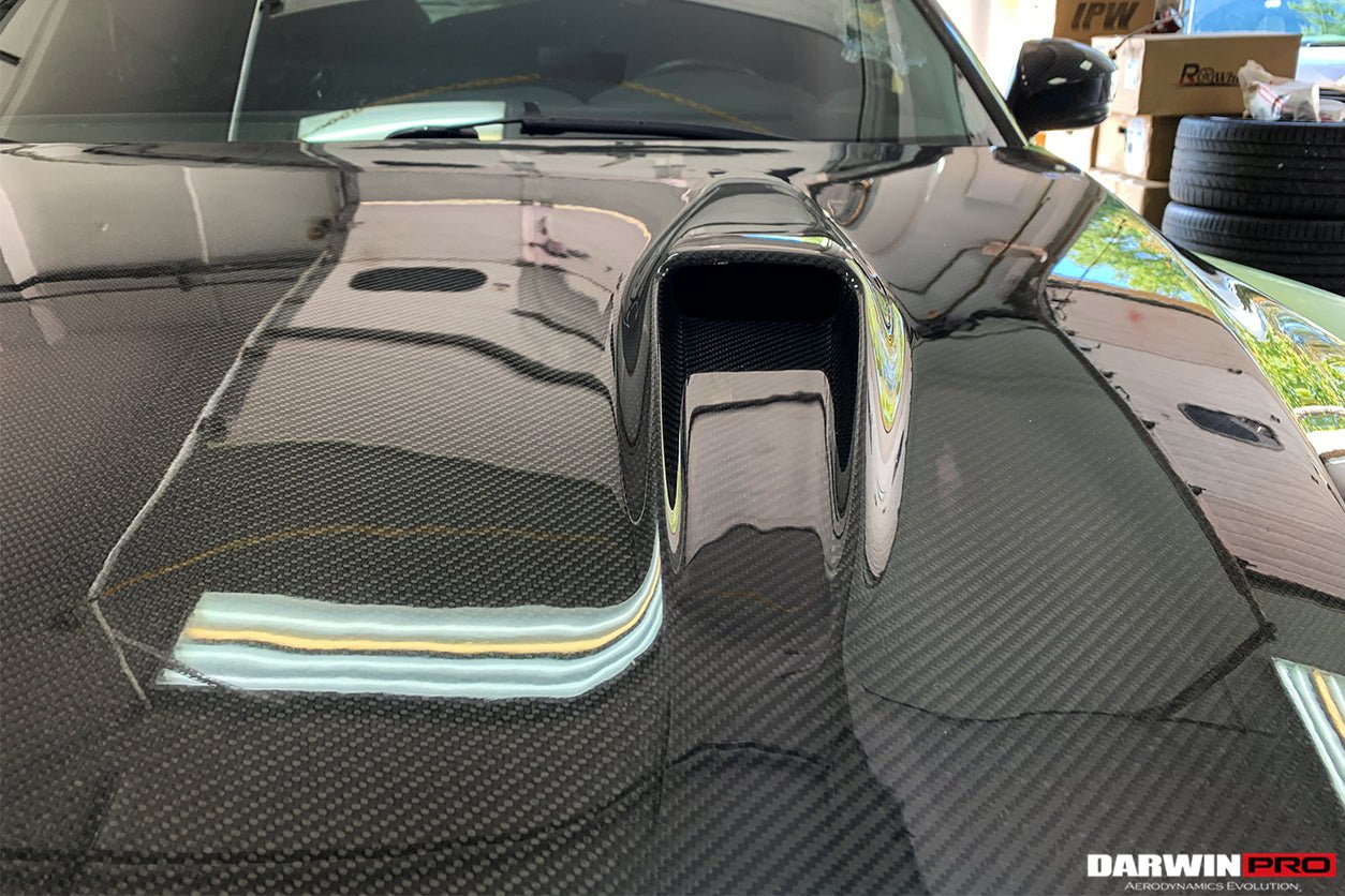 2008 - 2016 Nissan GTR R35 CBA/DBA BSE Style Carbon Fiber Hood