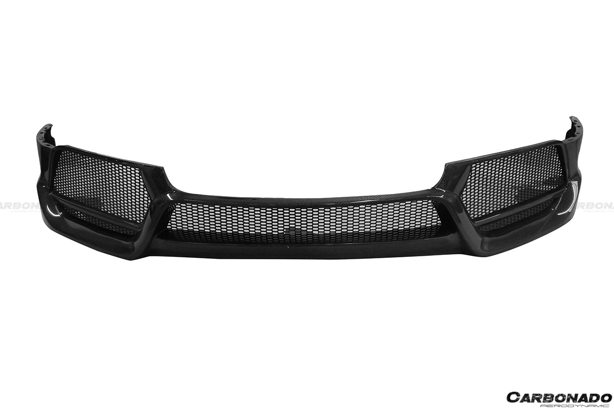 2012 - 2015 Bentley Continental V8 GT/GTC/V8S - W12 GT/GTC/SPEED VRS Style Carbon Fiber Front Bumper