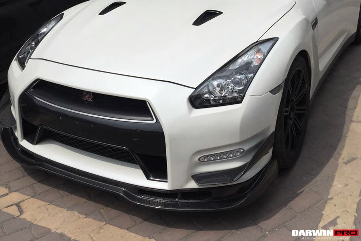 2012 - 2016 Nissan GTR R35 DBA BSE Style Carbon Fiber Front Lip