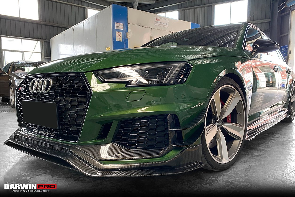 2017 - 2019 Audi RS4 B9 BKSS Style Front Canards