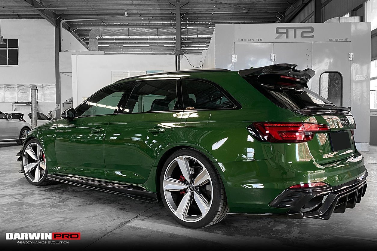 2017 - 2024 Audi RS4 B9 BKSS Style Side Skirts Under Board