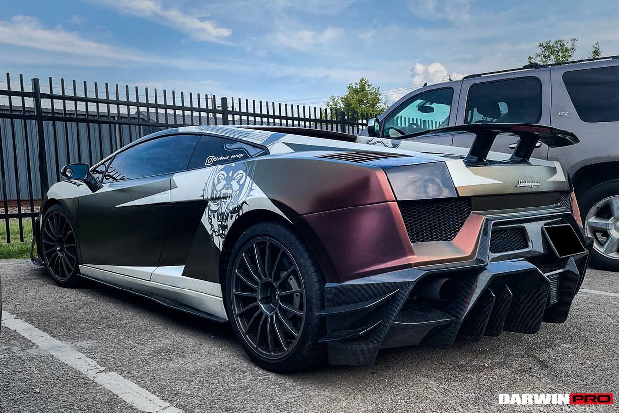 2004 - 2008 Lamborghini Gallardo IRON Style Rear Bumper