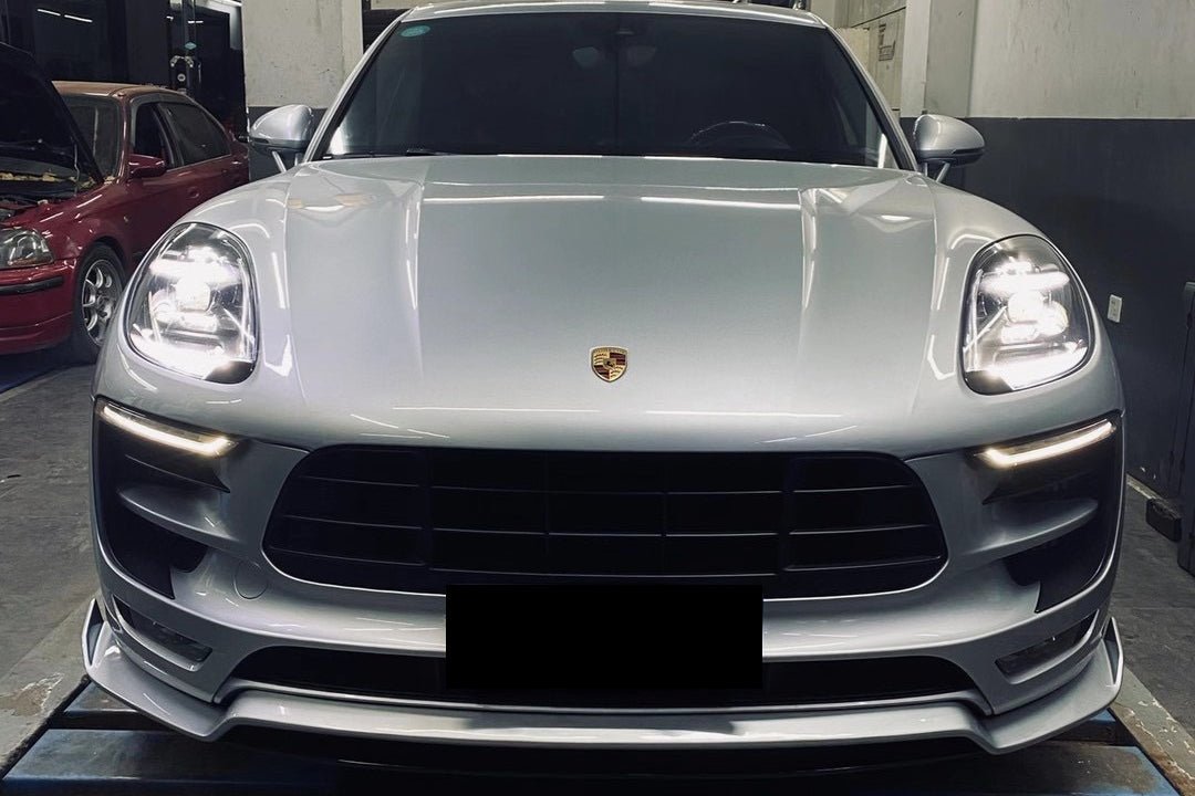 2014 - 2017 Porsche Macan GTS/Turbo/S ATS Style Carbon Fiber Front Lip