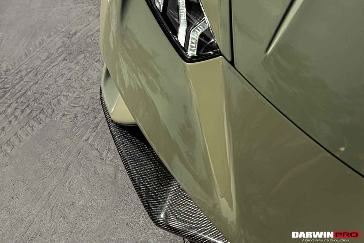 2015 - 2025 Lamborghini Huracan LP610 & LP580 & EVO & Tecnica Performante Style Partial Carbon Front Bumper