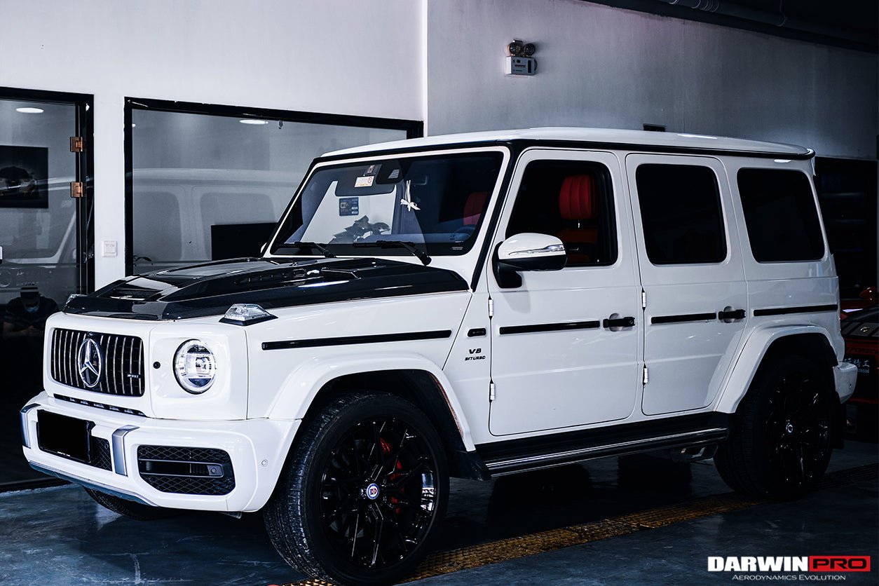 2019 - 2023 Mercedes Benz W464 G-Class G Wagon G500 & G550 & G63AMG IMP Performance Partial Carbon Fiber Hood