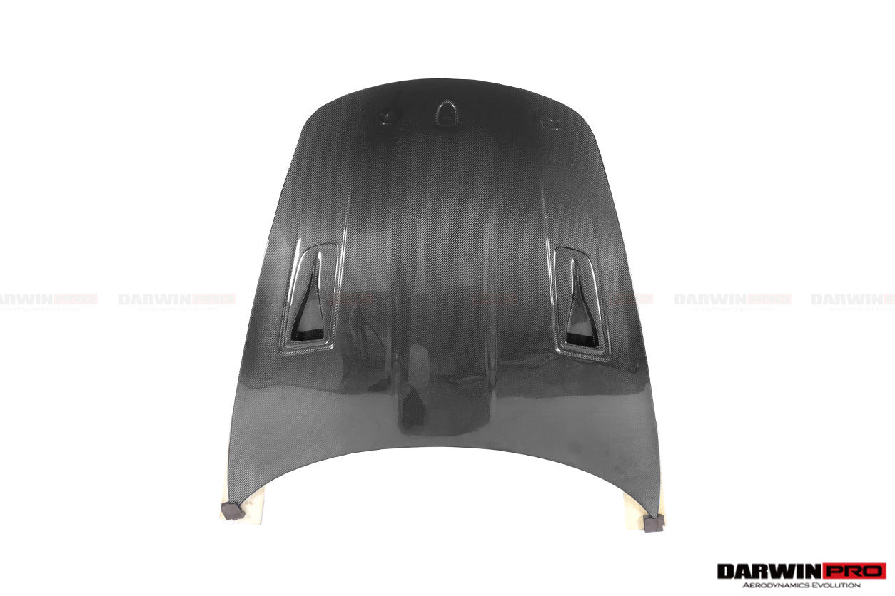 2012 - 2024 Porsche 718 & 981 Cayman & Boxster GT2RS Style Carbon Fiber Hood