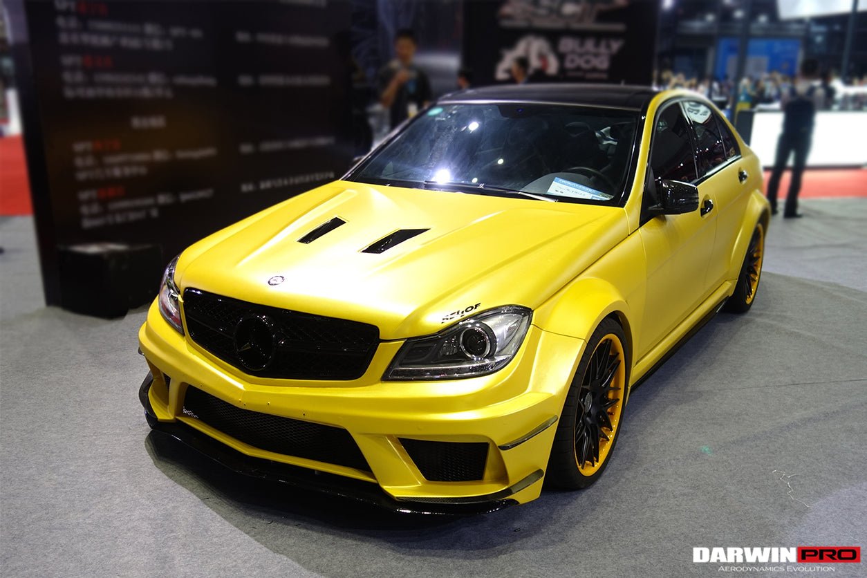 2012 - 2014 Mercedes Benz W204 C Class BKSS Style Hood (Not Fit AMG)