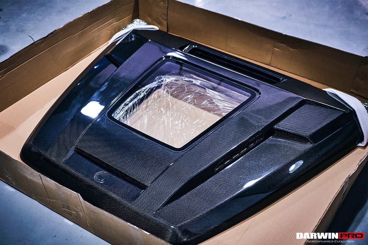 2019 - 2023 Mercedes Benz W464 G-Class G Wagon G500 & G550 & G63AMG IMP Performance Partial Carbon Fiber Hood