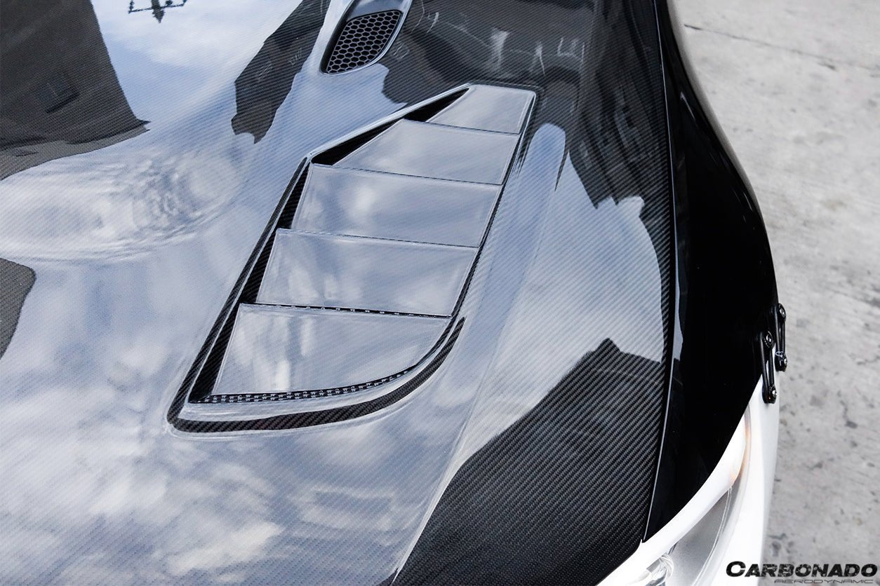 2011-2013 BMW 3 Series E92 LCI SIB Style Carbon Fiber Hood