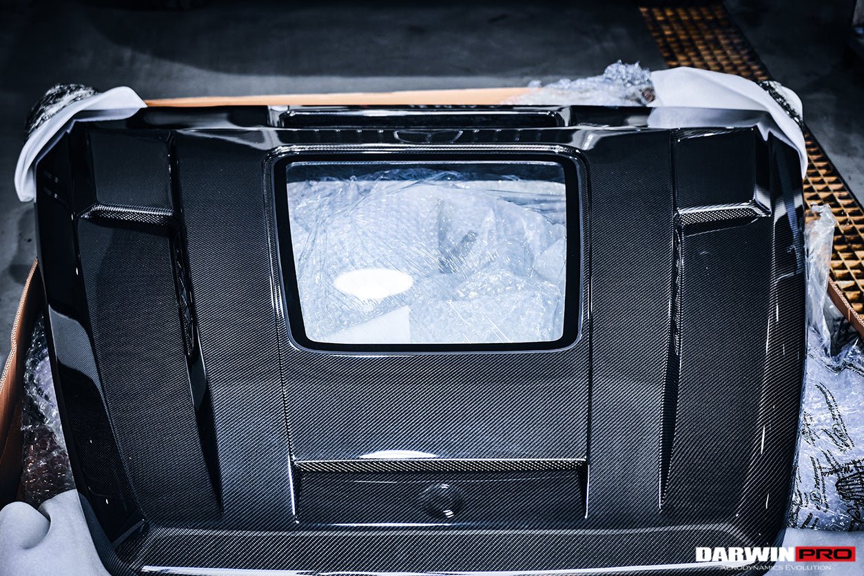 2019 - 2023 Mercedes Benz W464 G-Class G Wagon G500 & G550 & G63AMG IMP Performance Partial Carbon Fiber Hood